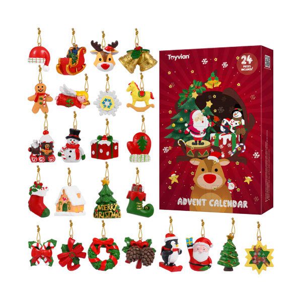 Calendrier de l'avent Toyvian Décorations