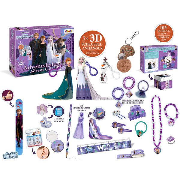 Calendrier de l'avent Craze Frozen II