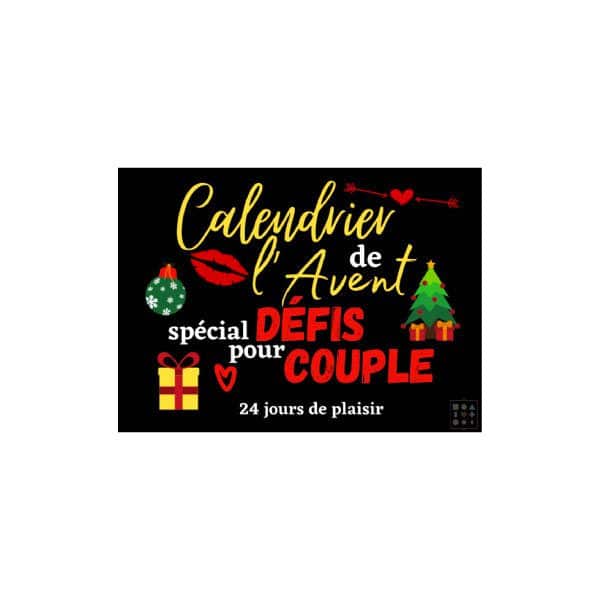Calendrier de l'avent Défis couple