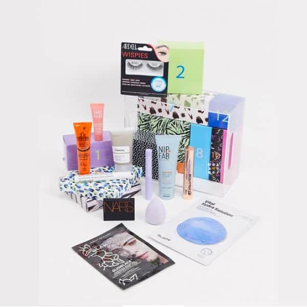 Calendrier de l'avent ASOS – Visage + Corps 12 jours