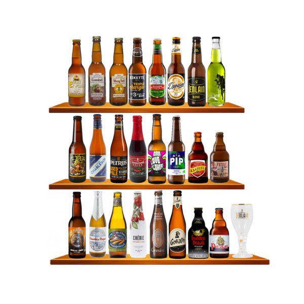 Calendrier de l'avent Discovery Beer Box : Franco-belges