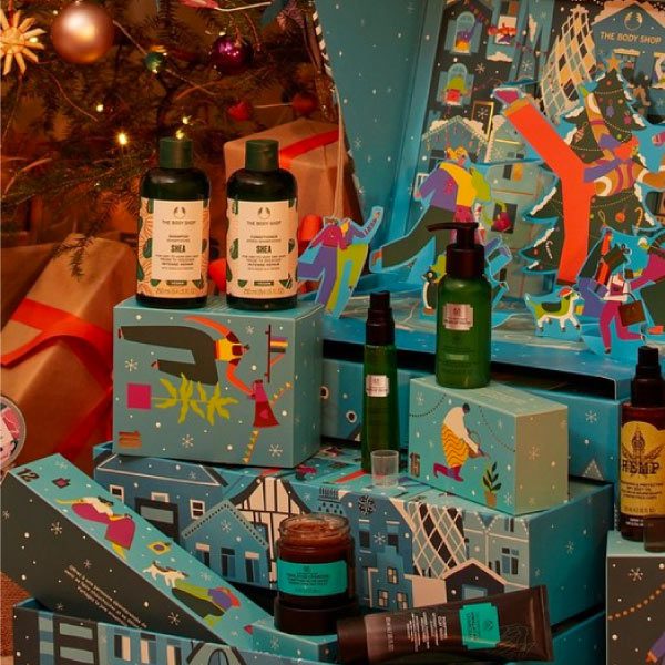 Calendrier de l'avent The Body Shop Exclusif