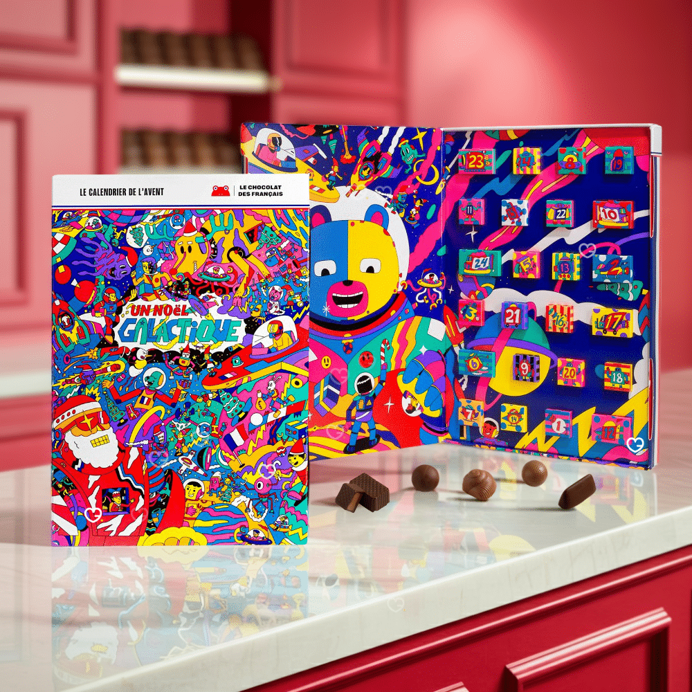Calendrier de l'avent Le Chocolat des Français