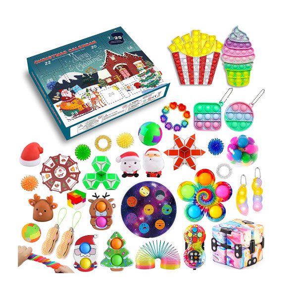 Calendrier de l'avent Fidget Toys