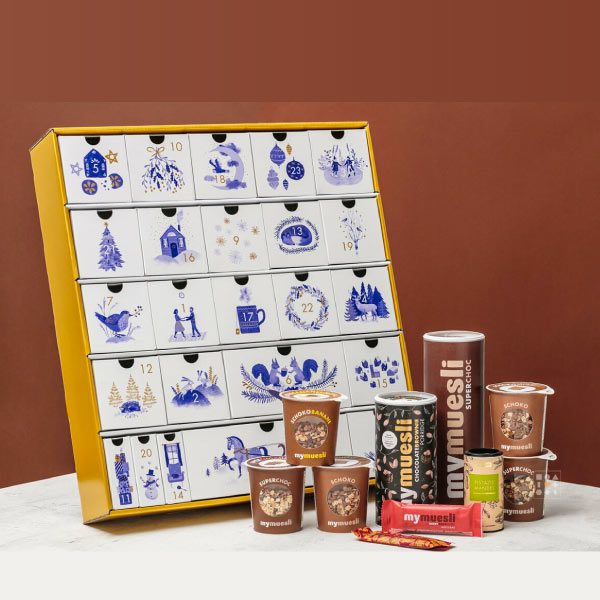 Calendrier de l'avent mymuesli – Personnalisé