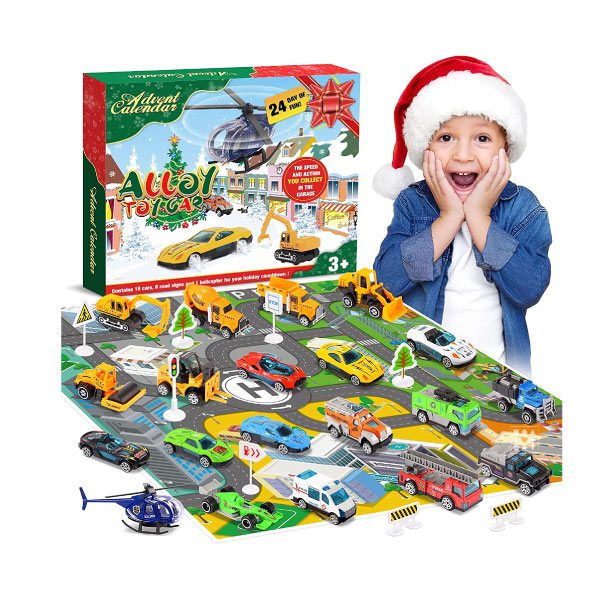 Calendrier de l'avent Alloy Toy Car