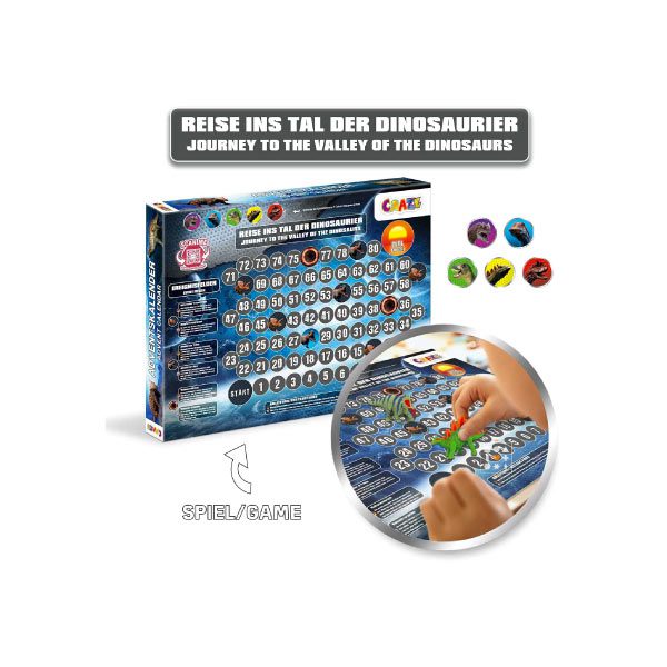 Calendrier de l'avent Dinorex