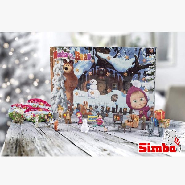Calendrier de l'avent Masha And The Bear