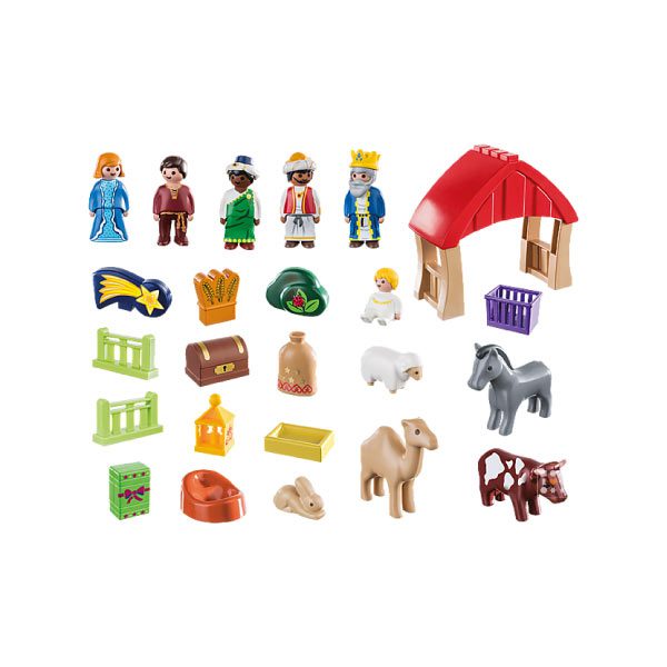 Calendrier de l'avent Playmobil 123 – Crèche