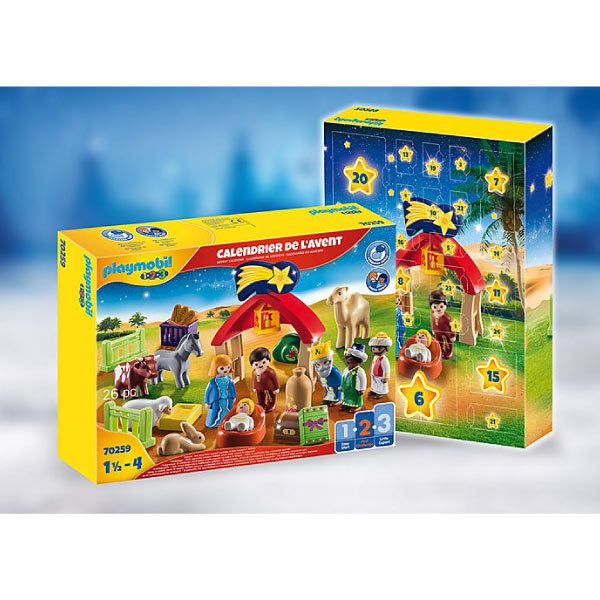 Calendrier de l'avent Playmobil 123 – Crèche
