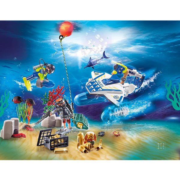 Calendrier de l'avent Playmobil – Mission Aquatique