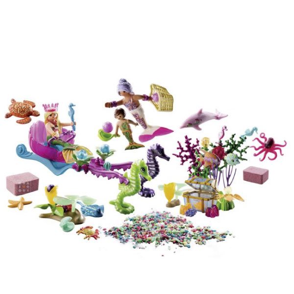 Calendrier de l'avent Playmobil – Le Monde des sirènes