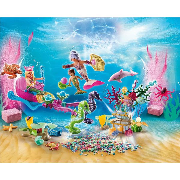 Calendrier de l'avent Playmobil – Le Monde des sirènes