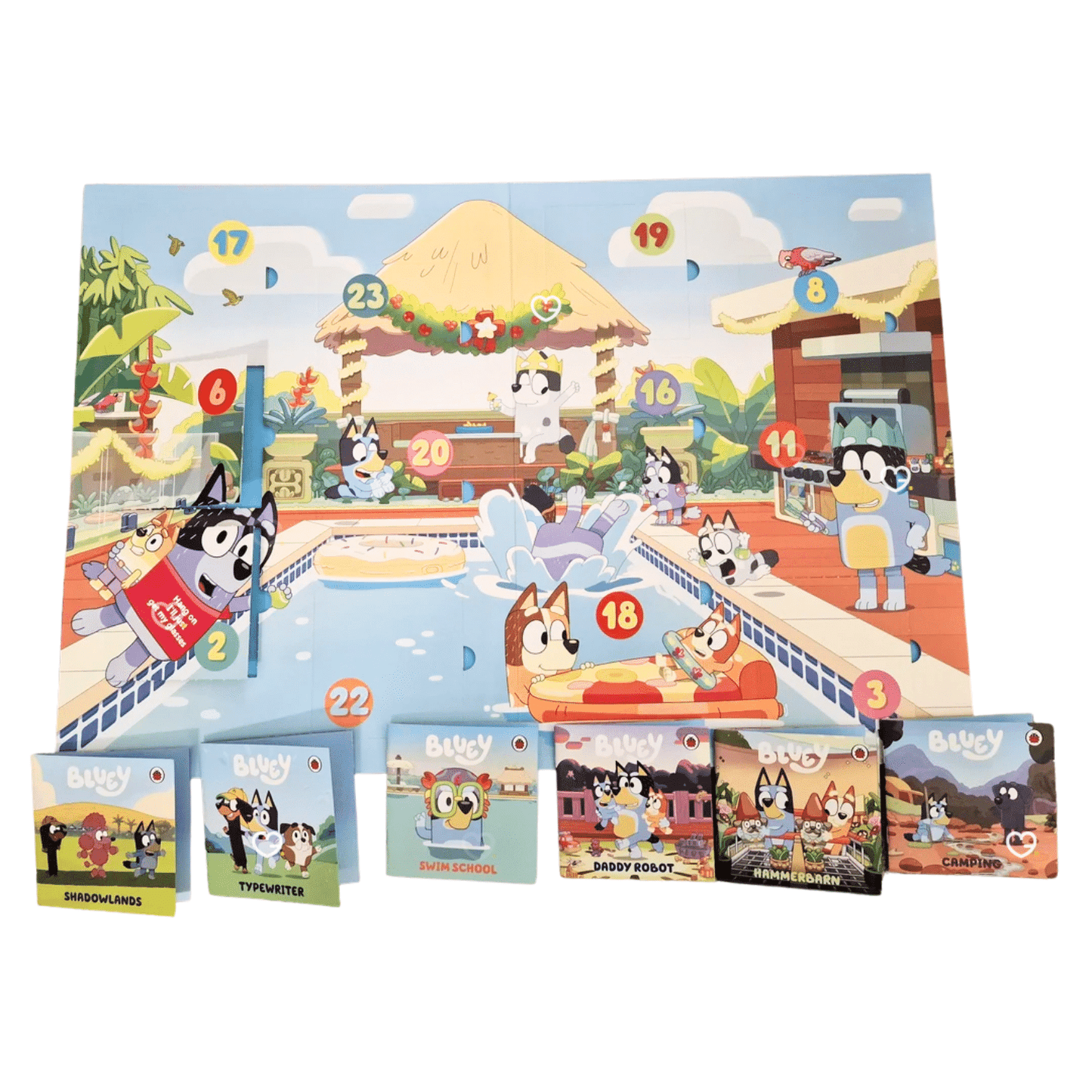 Calendrier de l'avent Bluey
