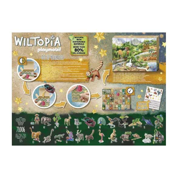 Calendrier de l'avent Playmobil – Wiltopia