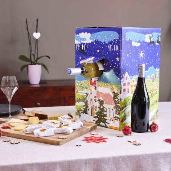 Calendrier de l'avent La boite du Fromager – Vin