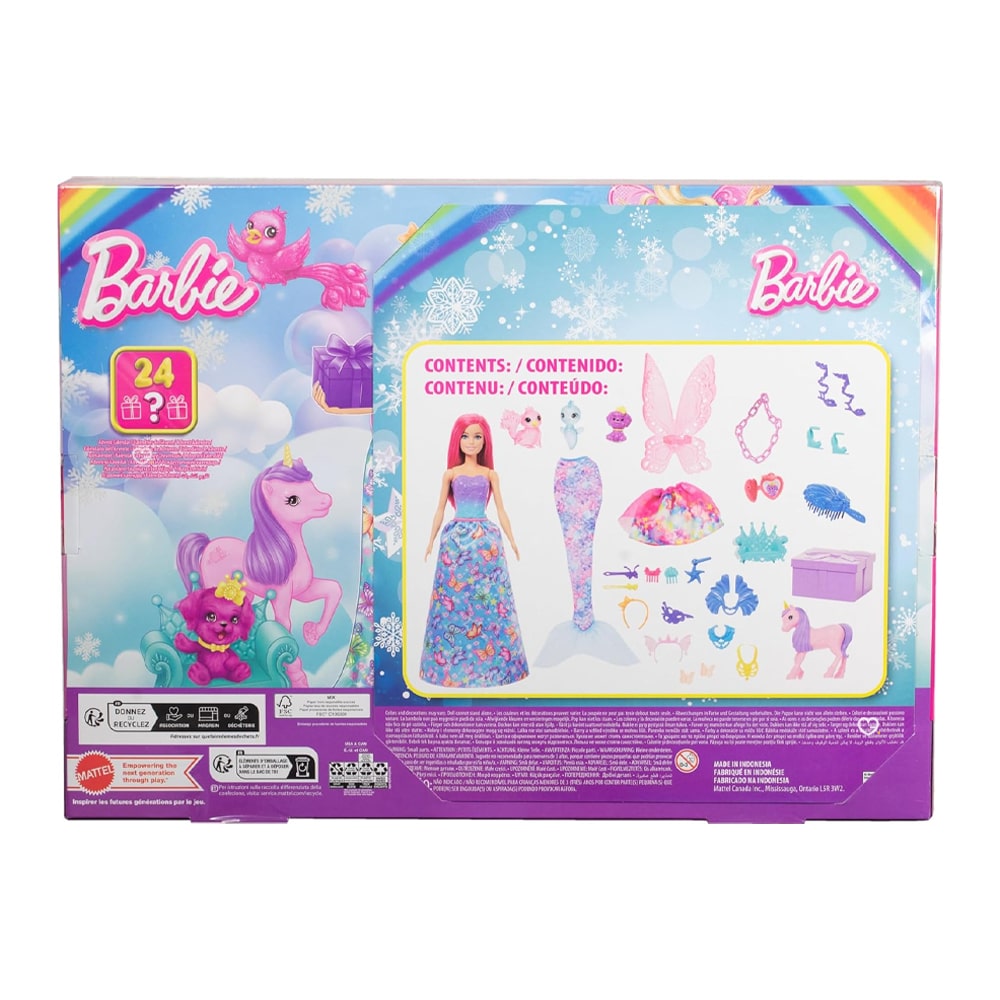Calendrier de l'avent Barbie Dreamtopia