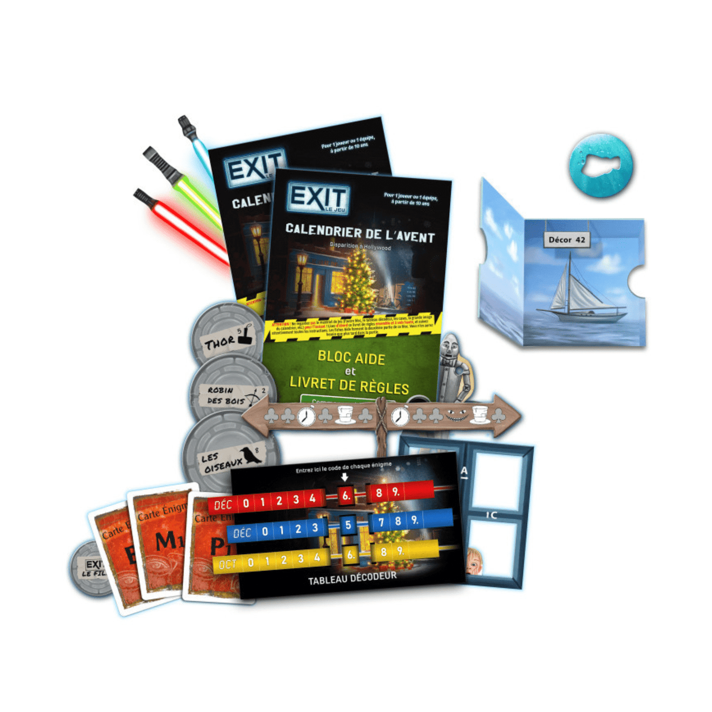 Calendrier de l'avent Exit – Escape Game