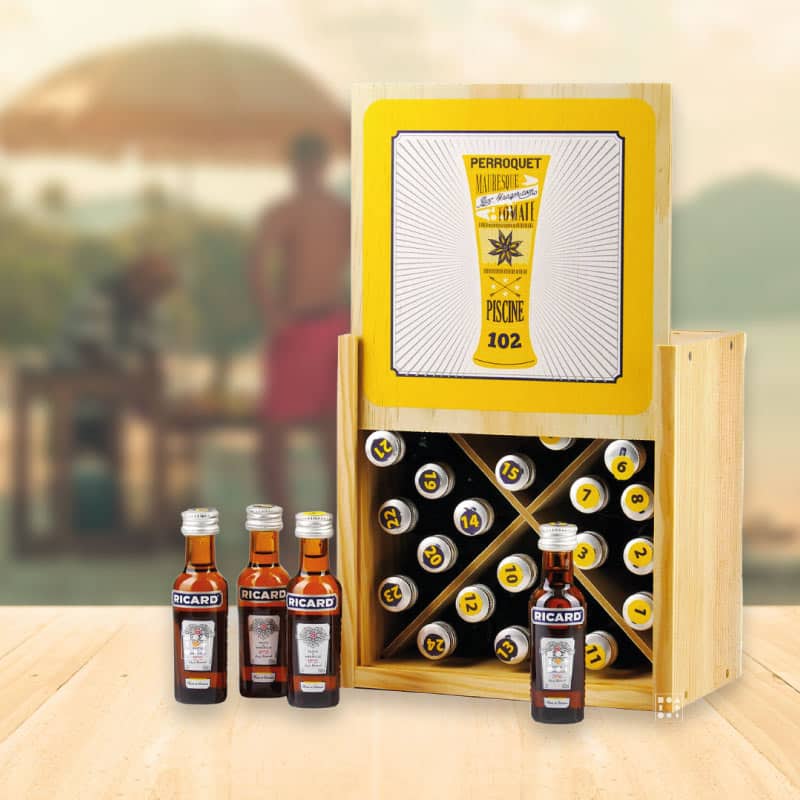 Calendrier de l'avent Ricard (ou) Jack Daniels