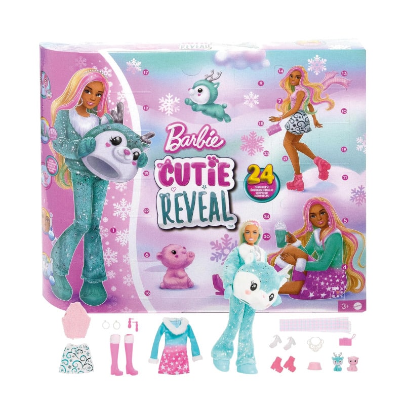 Calendrier de l'avent Barbie Cutie Reveal