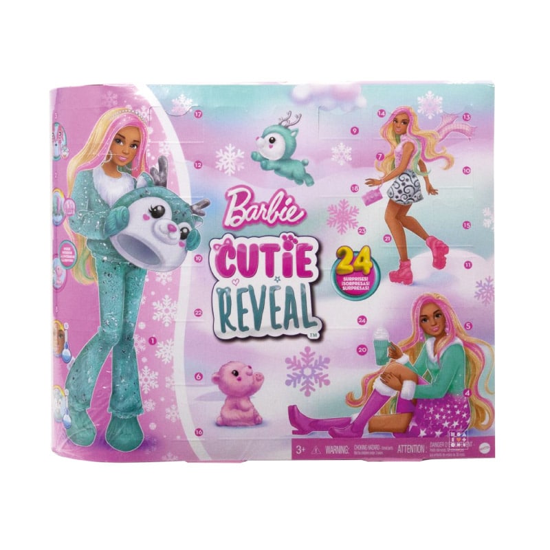 Calendrier de l'avent Barbie Cutie Reveal