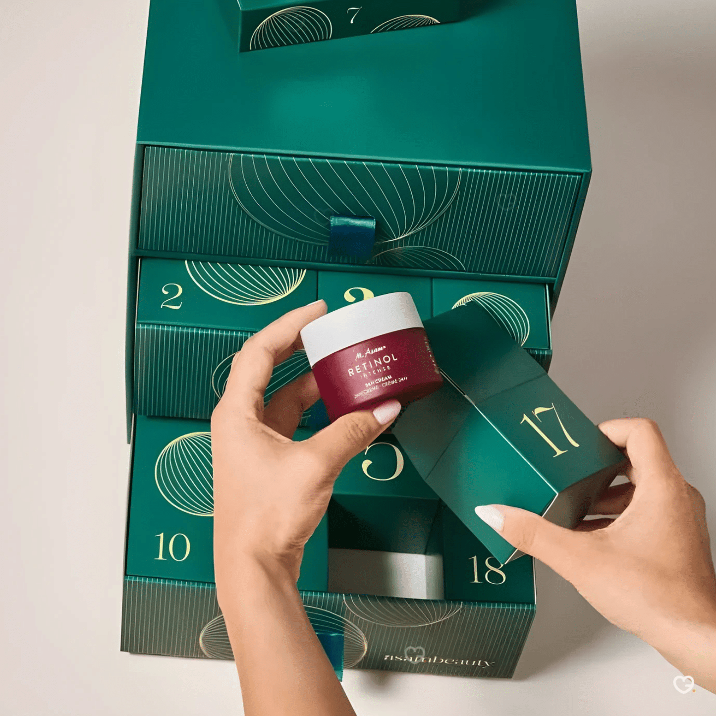 Calendrier de l'avent AsamBeauty – Premium