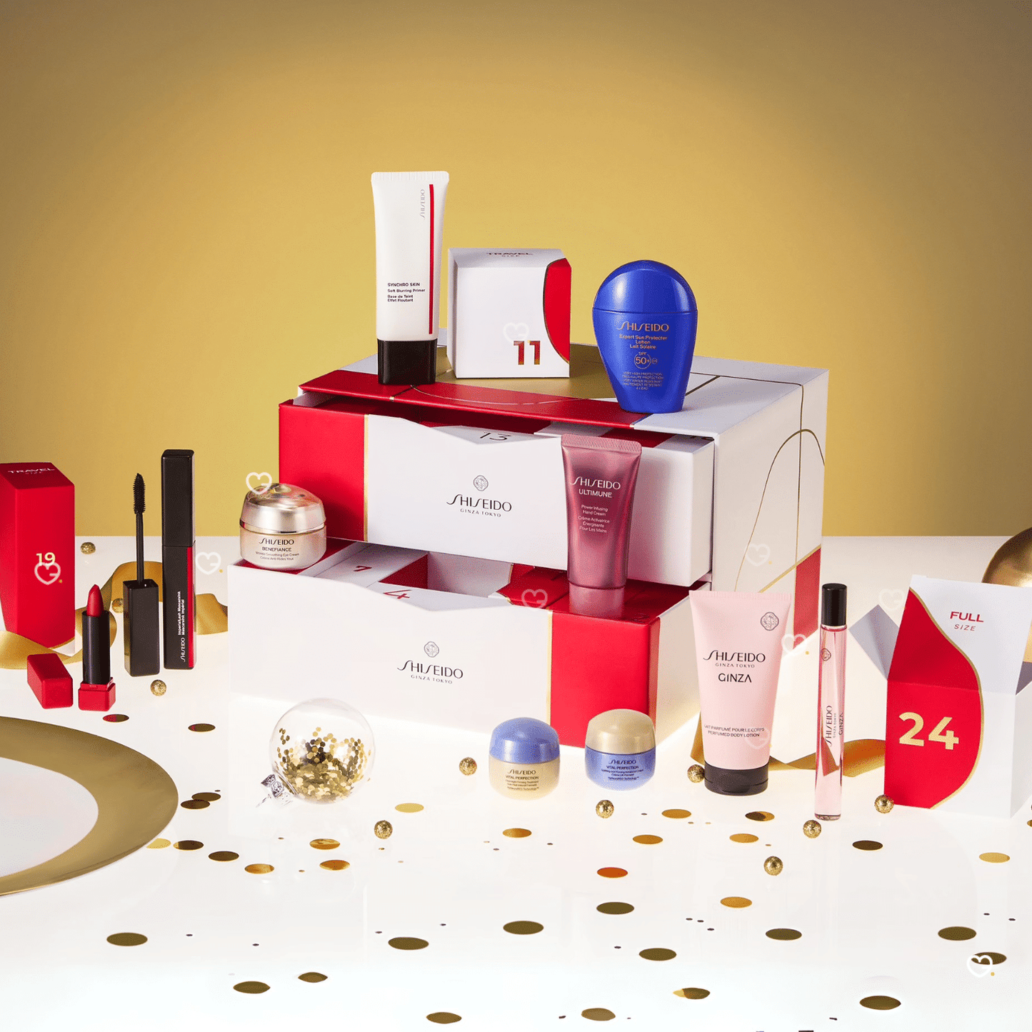 Calendrier de l'avent Shiseido