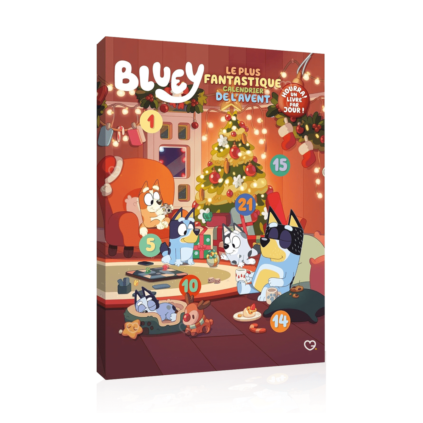 Calendrier de l'avent Bluey
