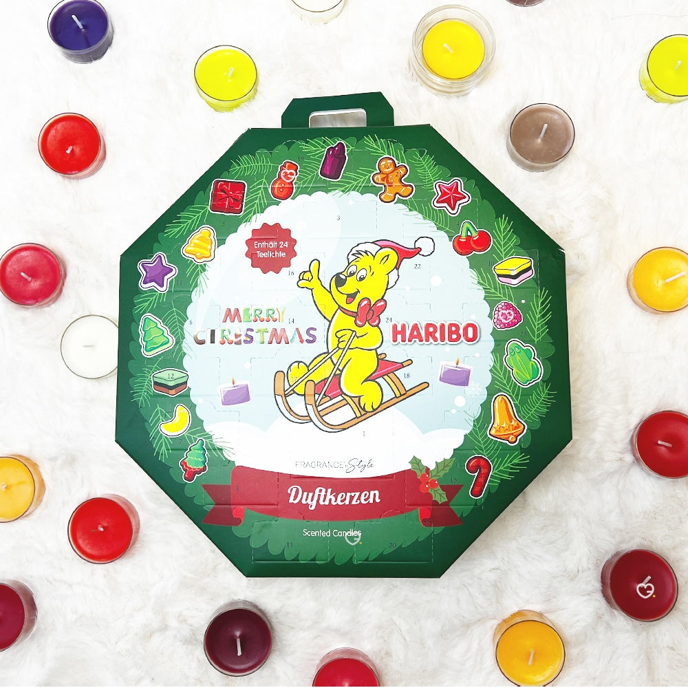 Calendrier de l'avent Haribo Bougie