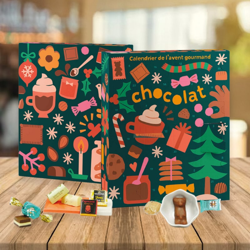 Calendrier de l'avent Chocolat gourmand