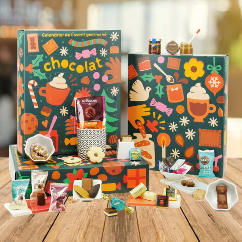Calendrier de l'avent Chocolat gourmand