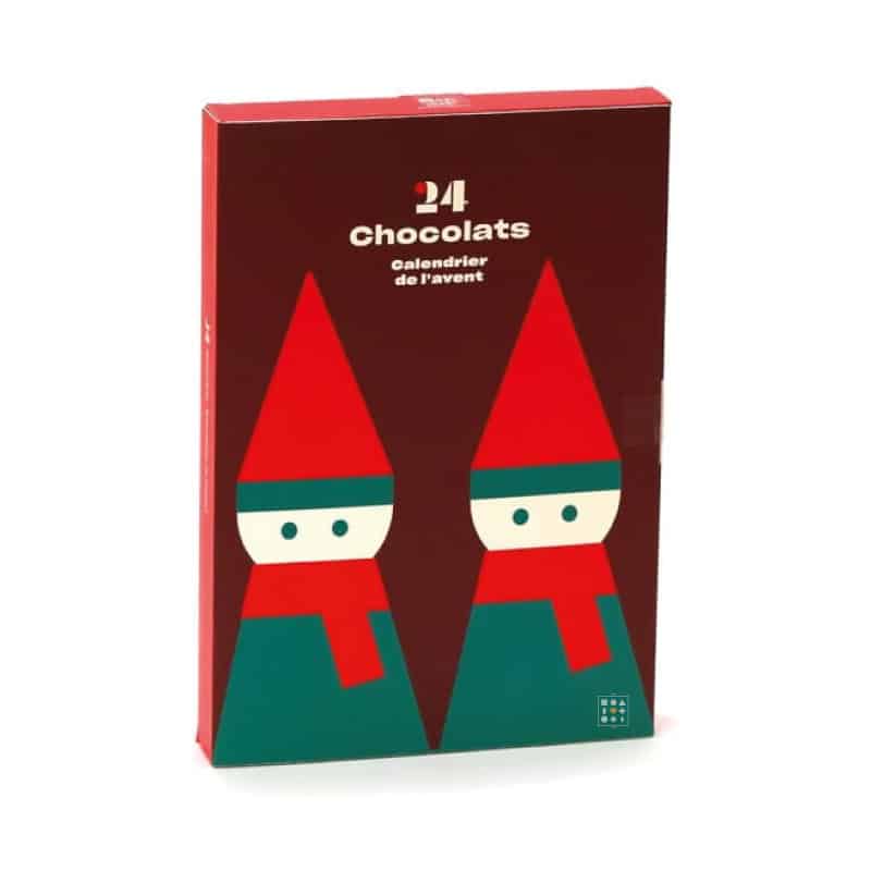 Calendrier de l'avent Chocolats Bio