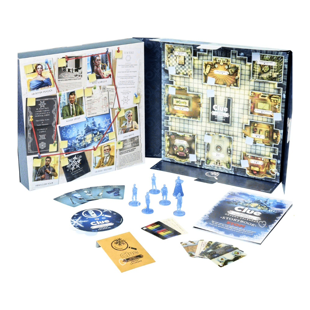 Calendrier de l'avent Cluedo