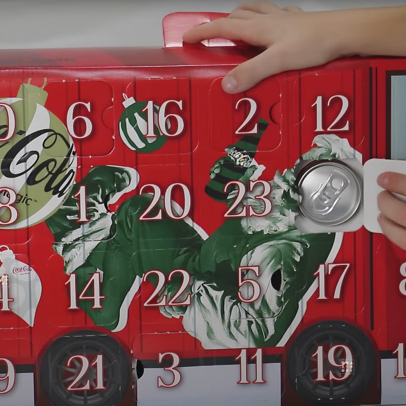Calendrier de l'avent Coca-Cola