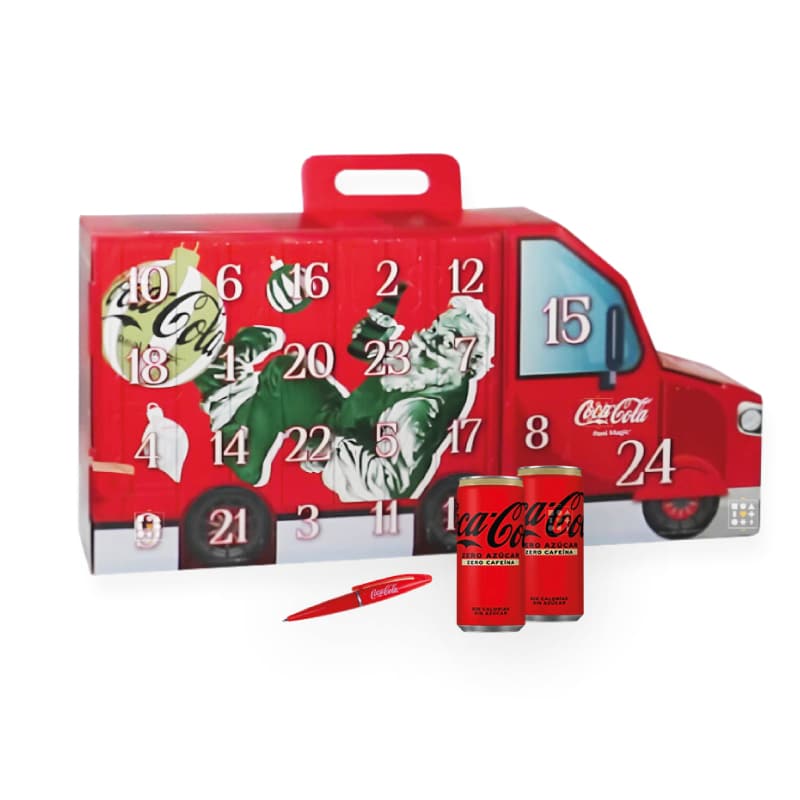 Calendrier de l'avent Coca-Cola