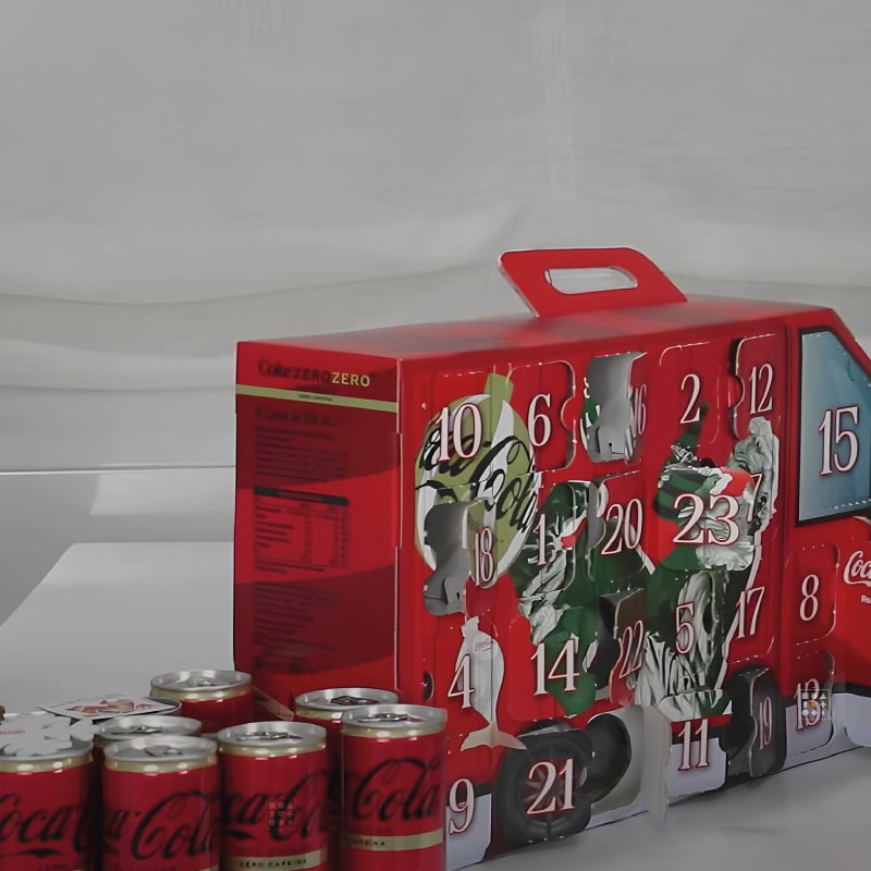 Calendrier de l'avent Coca-Cola