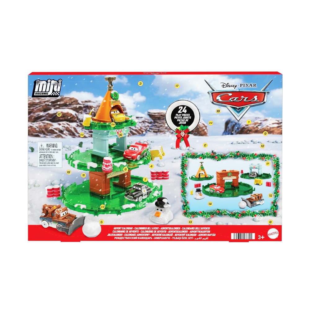 Calendrier de l'avent Disney Pixar Cars