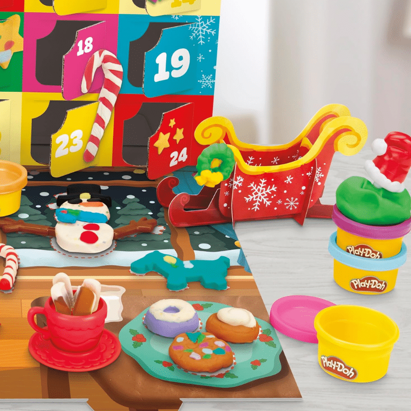 Calendrier de l'avent Play Doh