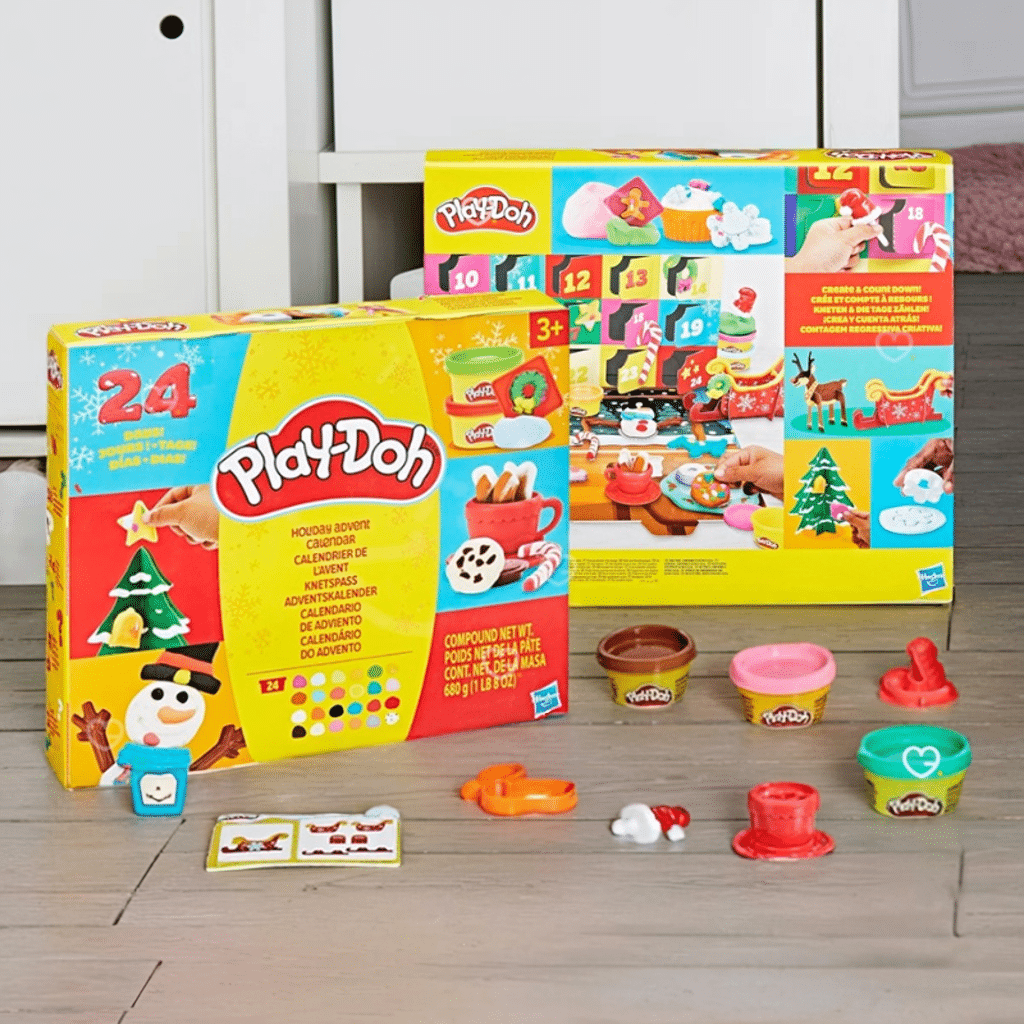 Calendrier de l'avent Play Doh