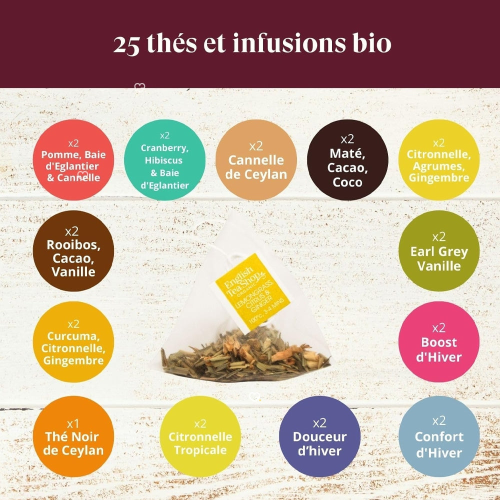Calendrier de l'avent English Tea Shop