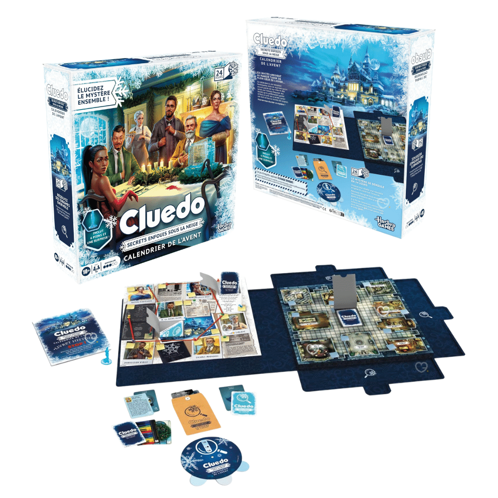 Calendrier de l'avent Cluedo