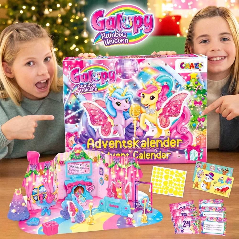 Calendrier de l'avent Galupy