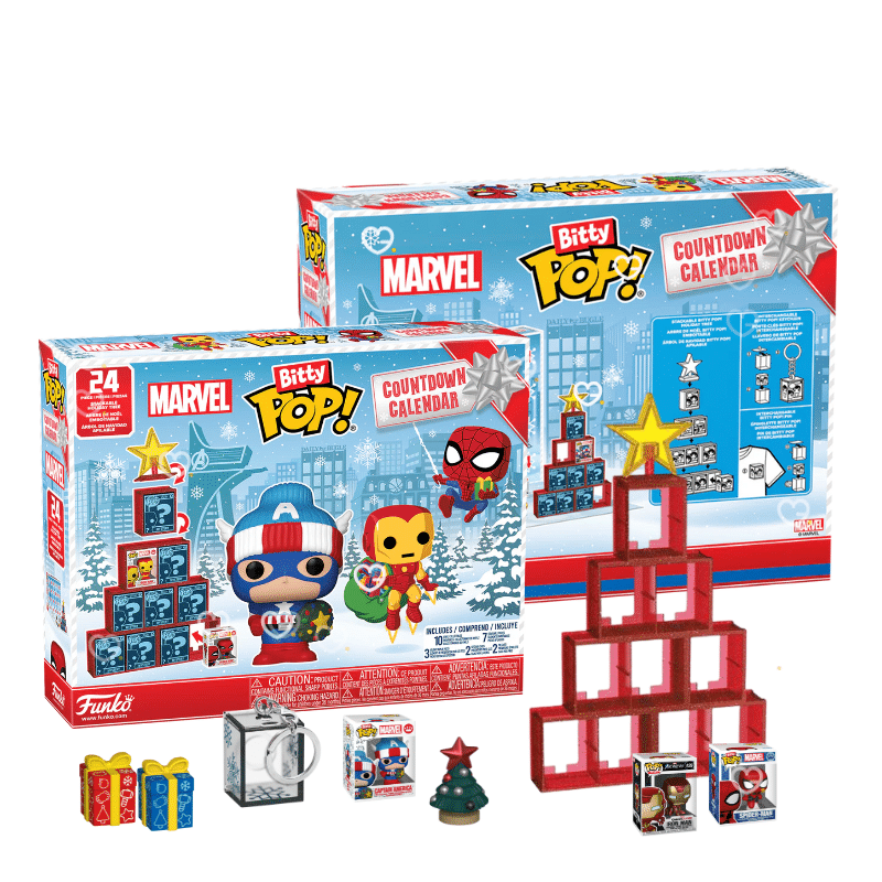 Calendrier de l'avent Funko Bitty POP Marvel