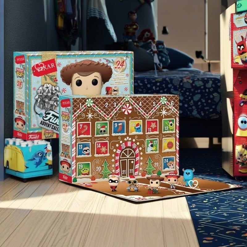 Calendrier de l'avent Funko POP Pixar