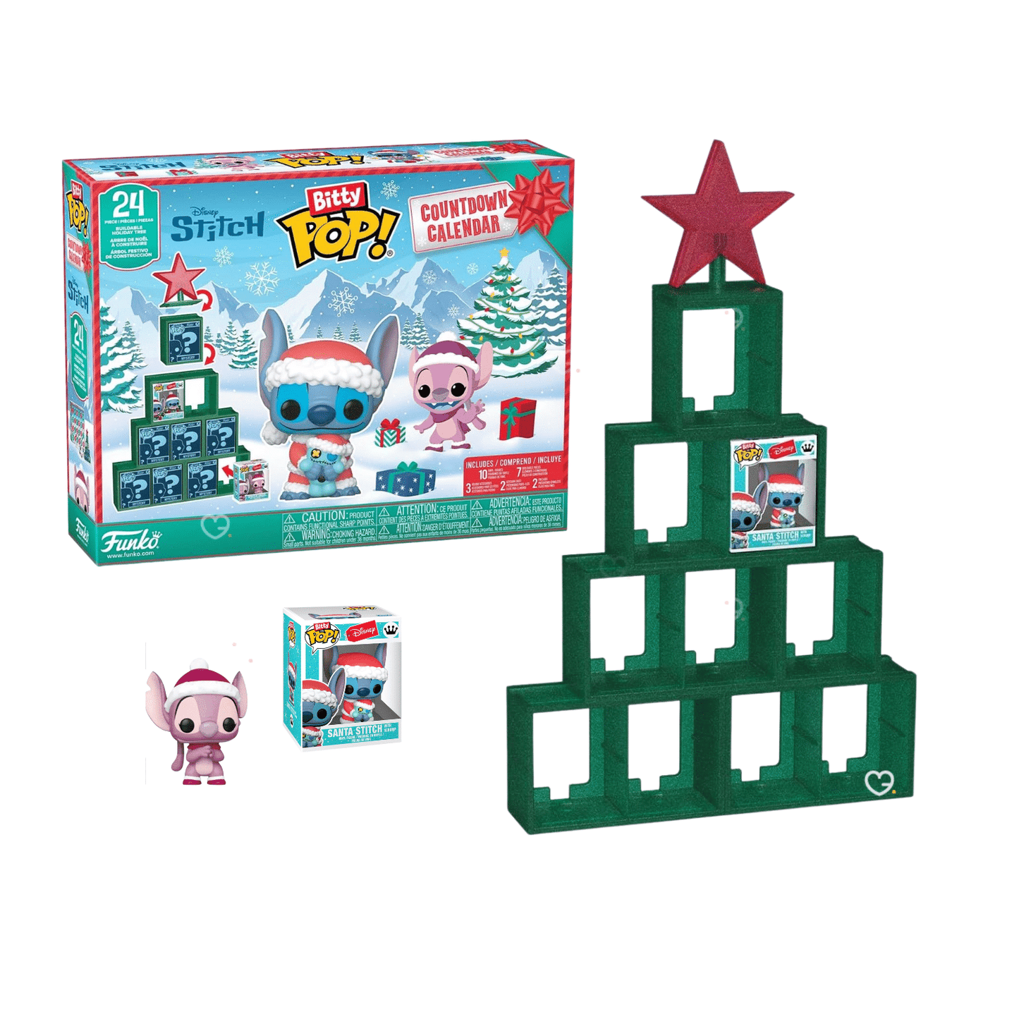 Calendrier de l'avent Funko POP Stitch