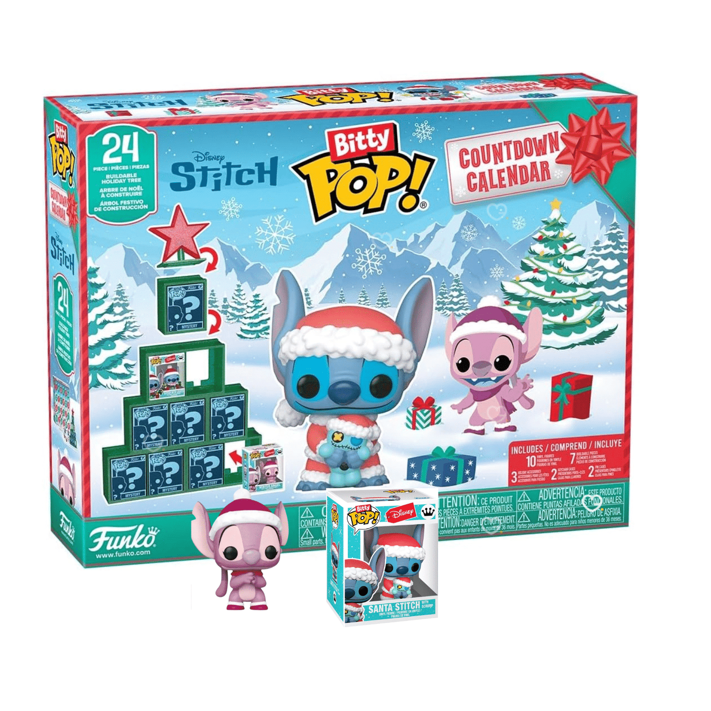 Calendrier de l'avent Funko POP Stitch