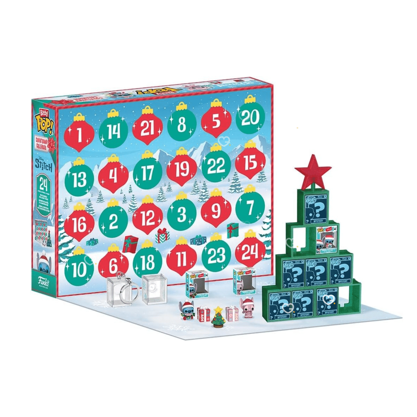 Calendrier de l'avent Funko POP Stitch