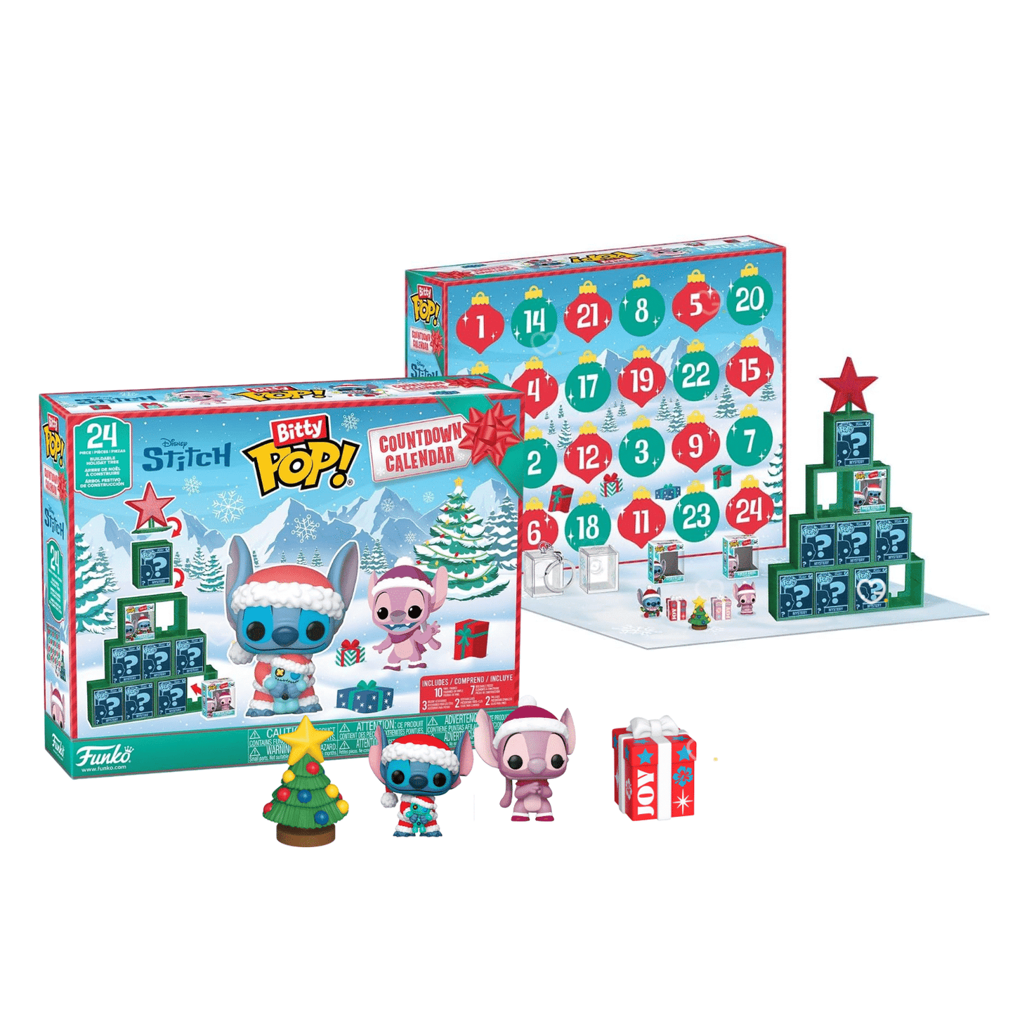 Calendrier de l'avent Funko POP Stitch