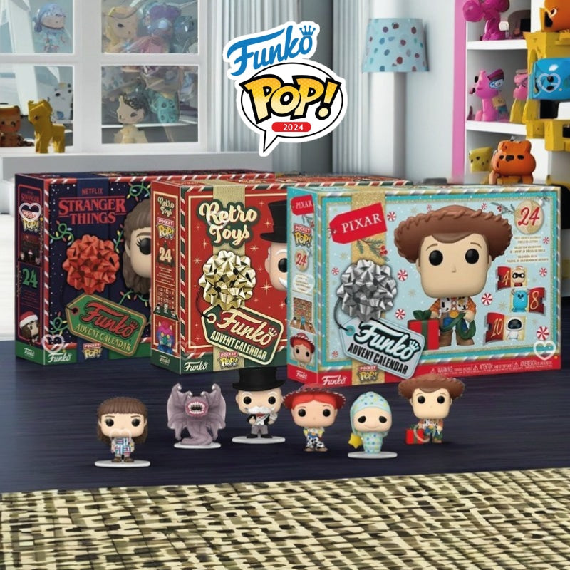 Calendrier de l'avent Funko POP Pixar