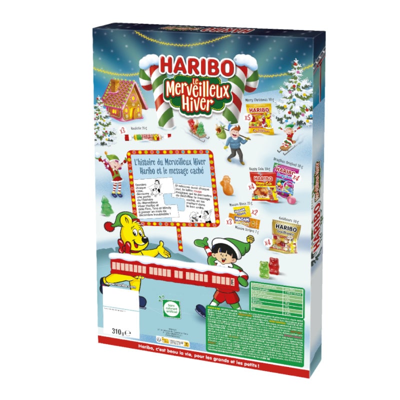 Calendrier de l'avent Haribo